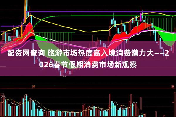 配资网查询 旅游市场热度高入境消费潜力大——2026春节假期消费市场新观察